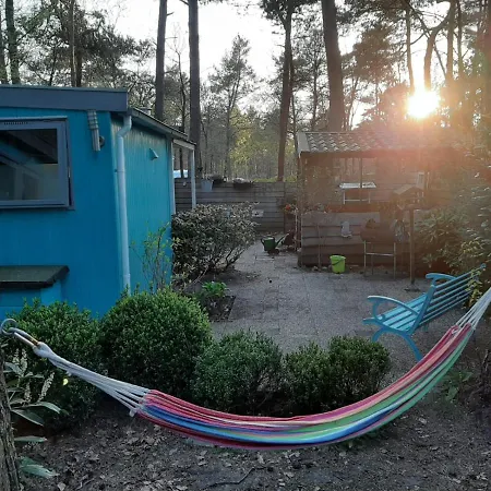 بيت للعطل Boshuis Turquoise / Smaakvol Genieten Op De Veluwe هونديرلو