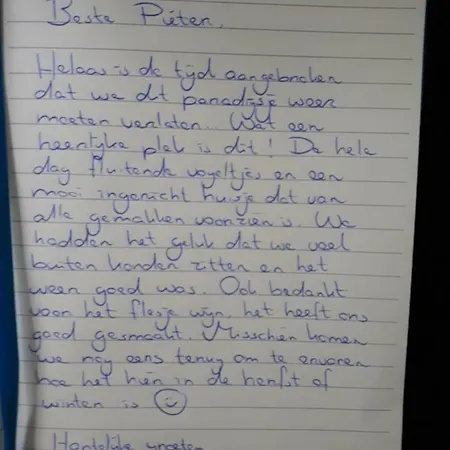 Сasa de vacaciones Boshuis Turquoise / Smaakvol Genieten Op De Veluwe *