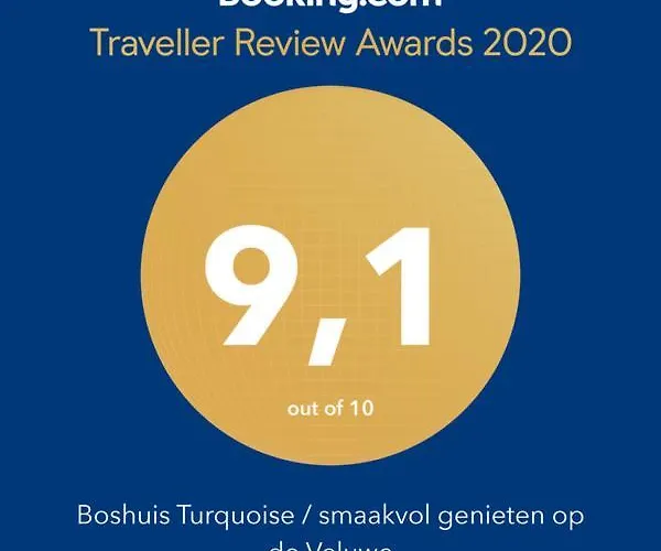 Boshuis Turquoise / Smaakvol Genieten Op De Veluwe Hoenderloo